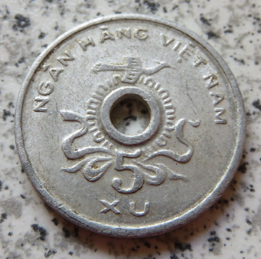  Vietnam 5 Xu 1975   