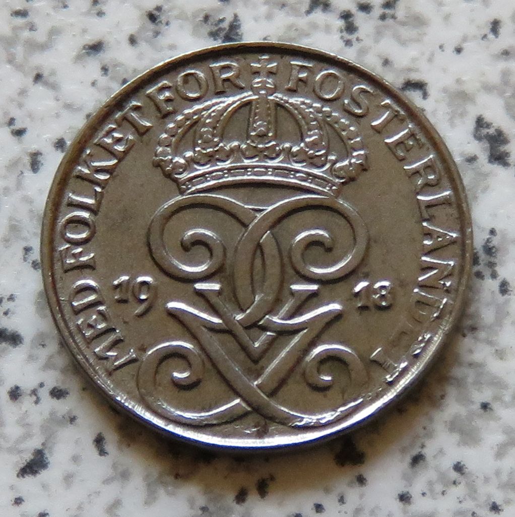  Schweden 1 Öre 1918   
