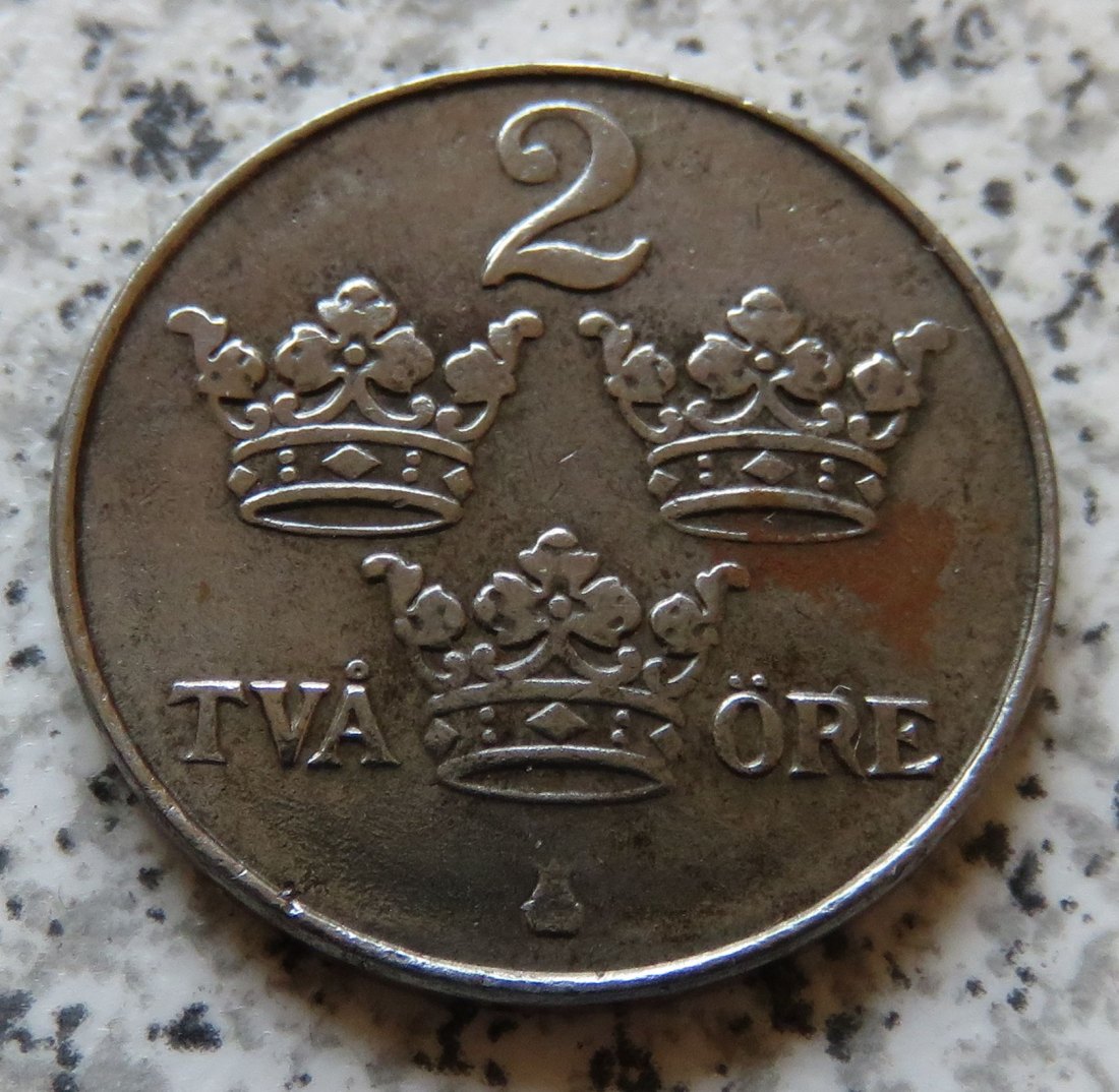  Schweden 2 Öre 1917   