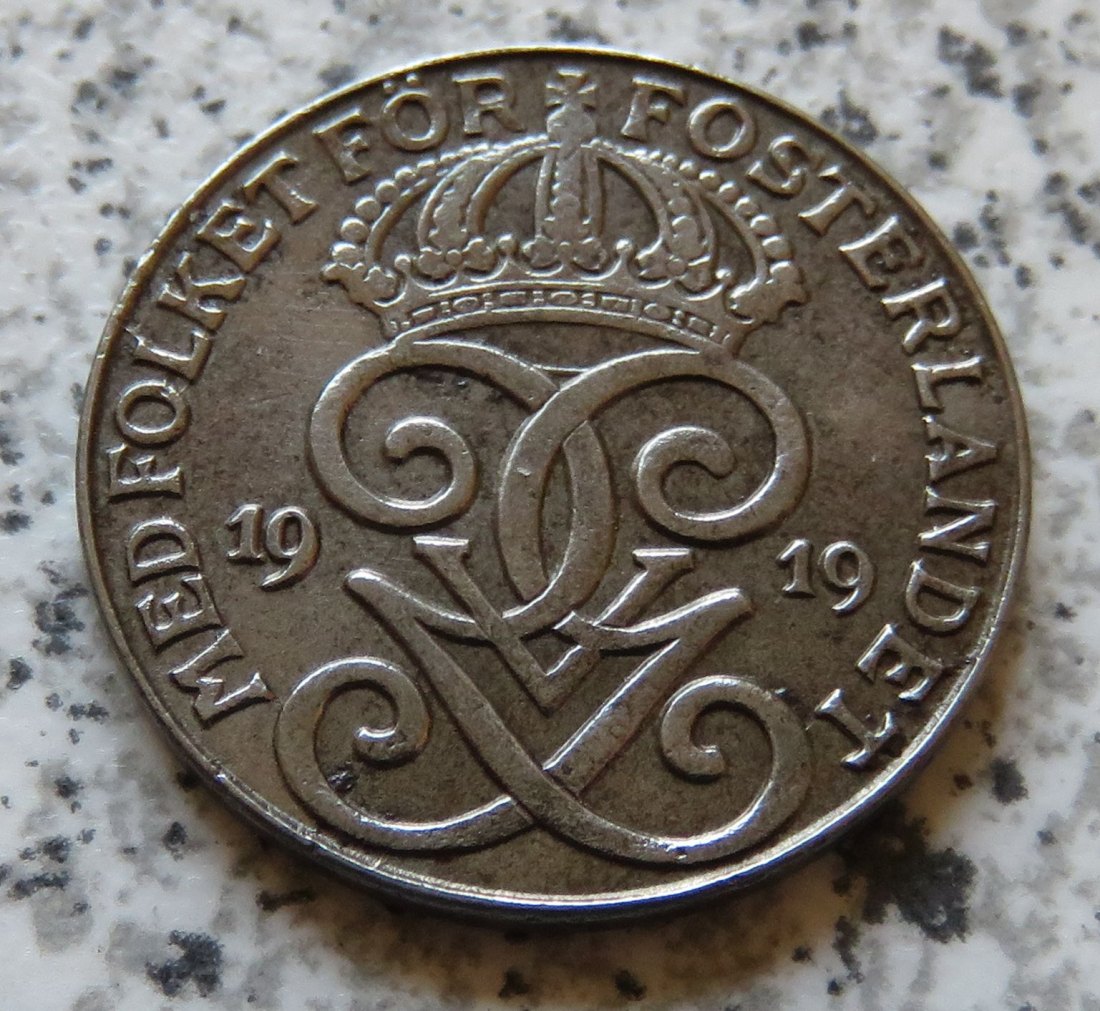  Schweden 2 Öre 1919   