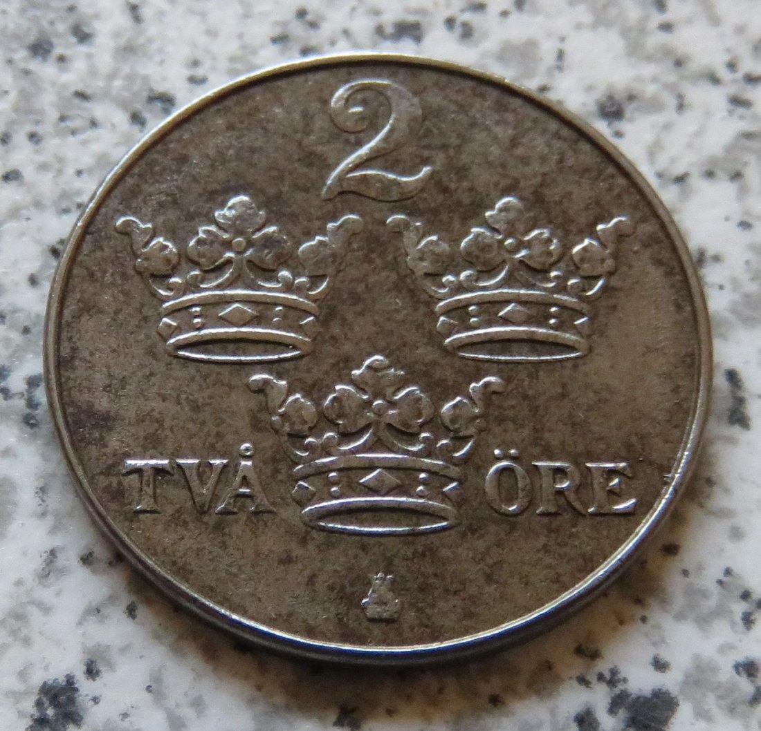  Schweden 2 Öre 1919   