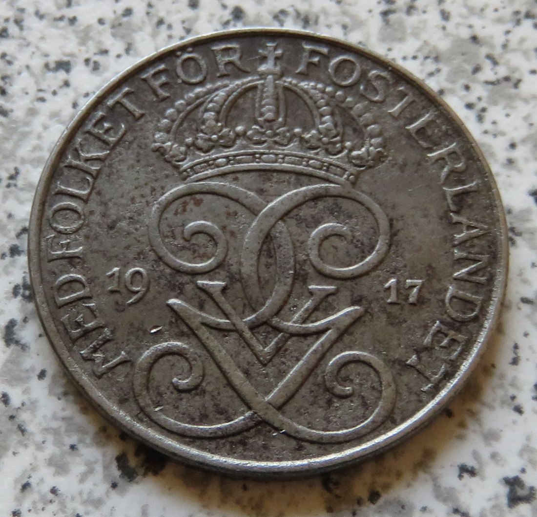  Schweden 5 Öre 1917   