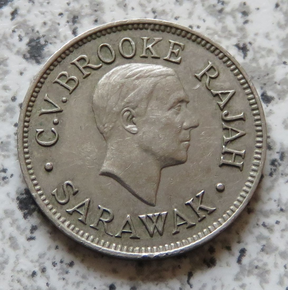  Sarawak 5 Cents 1927 H   