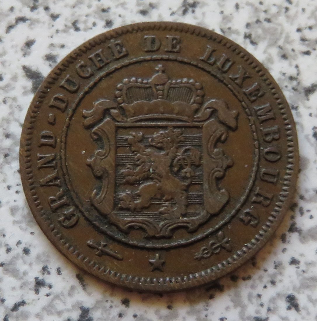  Luxemburg 2,5 Centimes 1908   