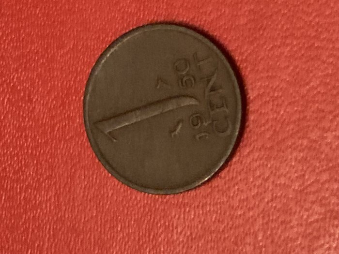  Münze Münzen Umlaufmünze Niederlande 1 Cent 1950   