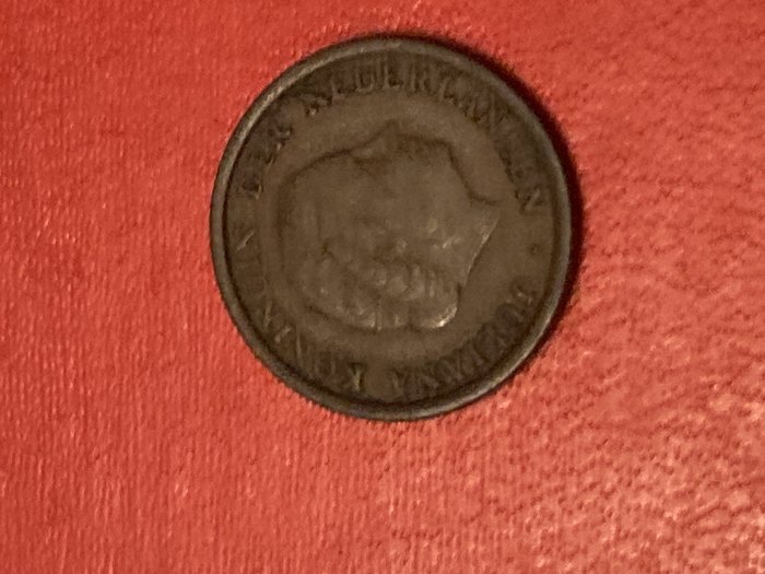  Münze Münzen Umlaufmünze Niederlande 1 Cent 1950   