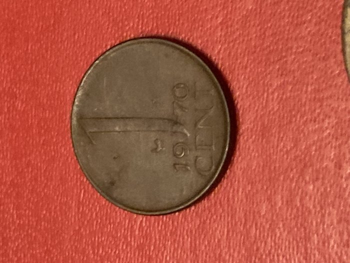  Münze Münzen Umlaufmünze Niederlande 1 Cent 1950   