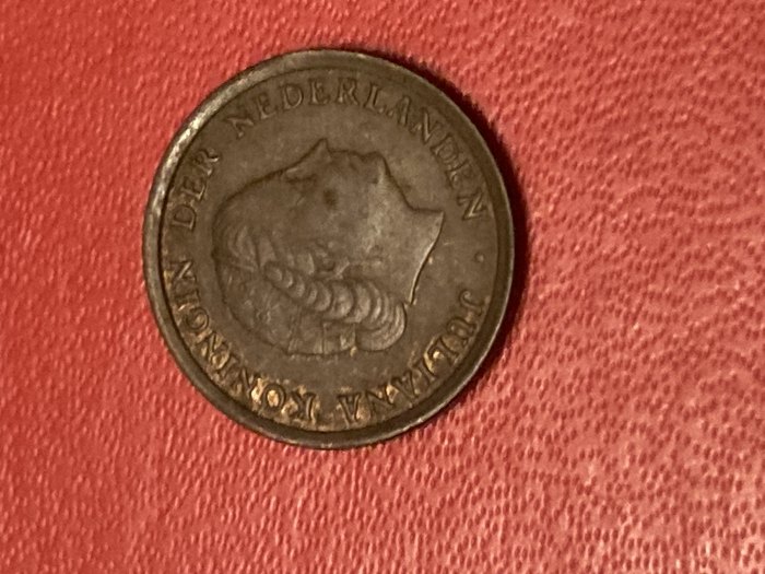  Münze Münzen Umlaufmünze Niederlande 1 Cent 1950   