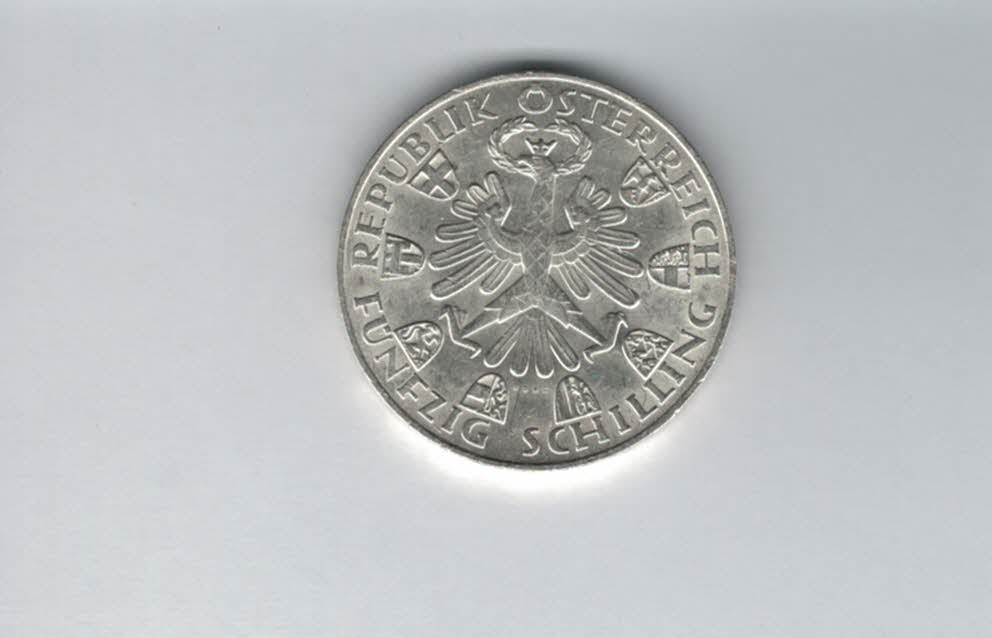  50 Schilling 1959 Andreas Hofer Tiroler Freiheit silber 18g fein Österreich Spittalgold9800 (4584/1)   