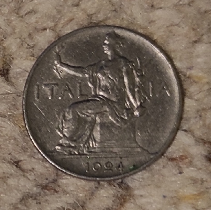  Italien 1 Lire 1924   