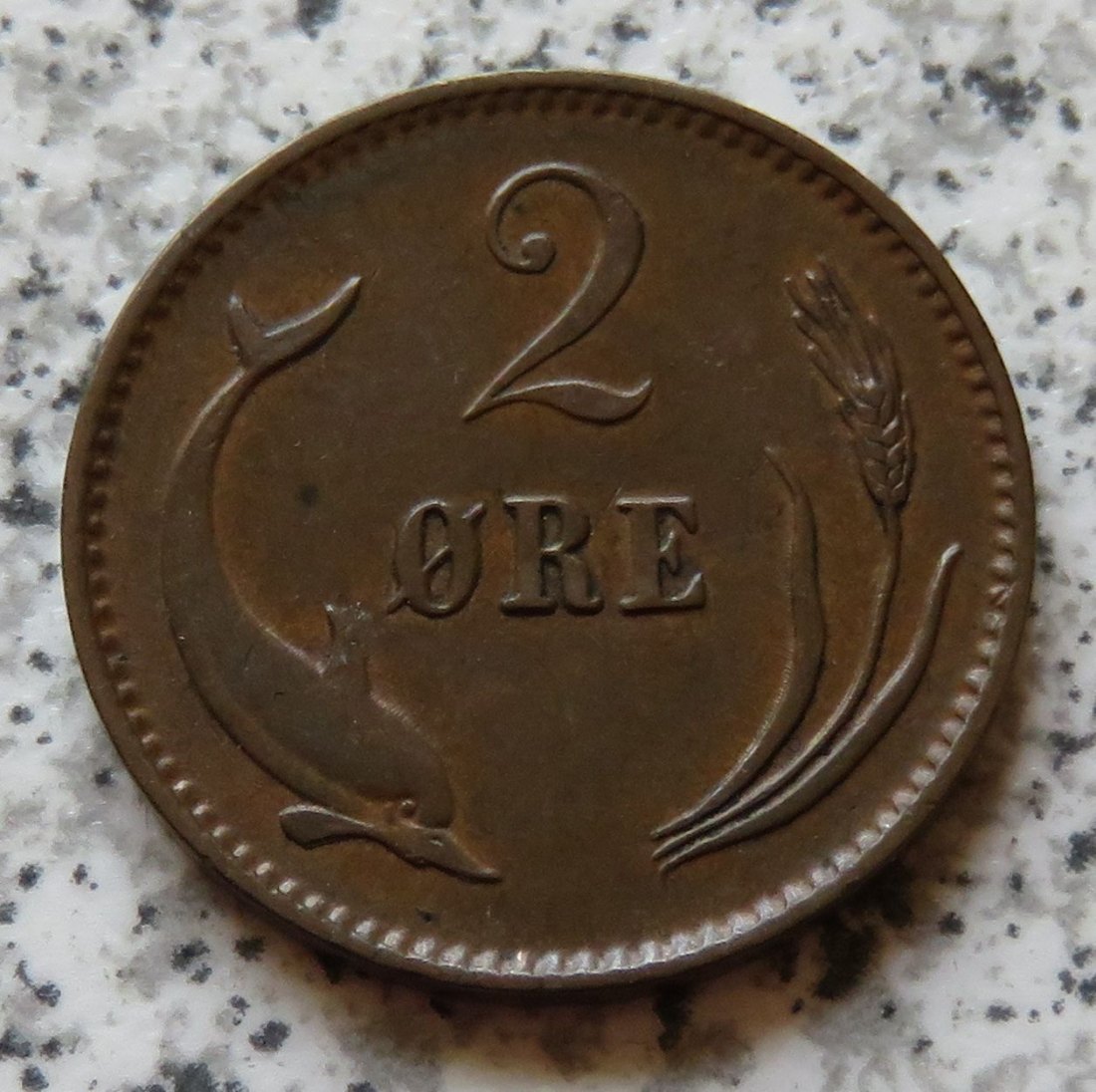  Dänemark 2 Öre 1902   