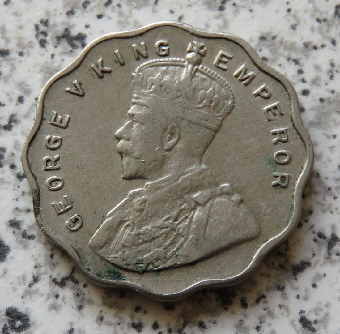  British Indien 1 Anna 1929   