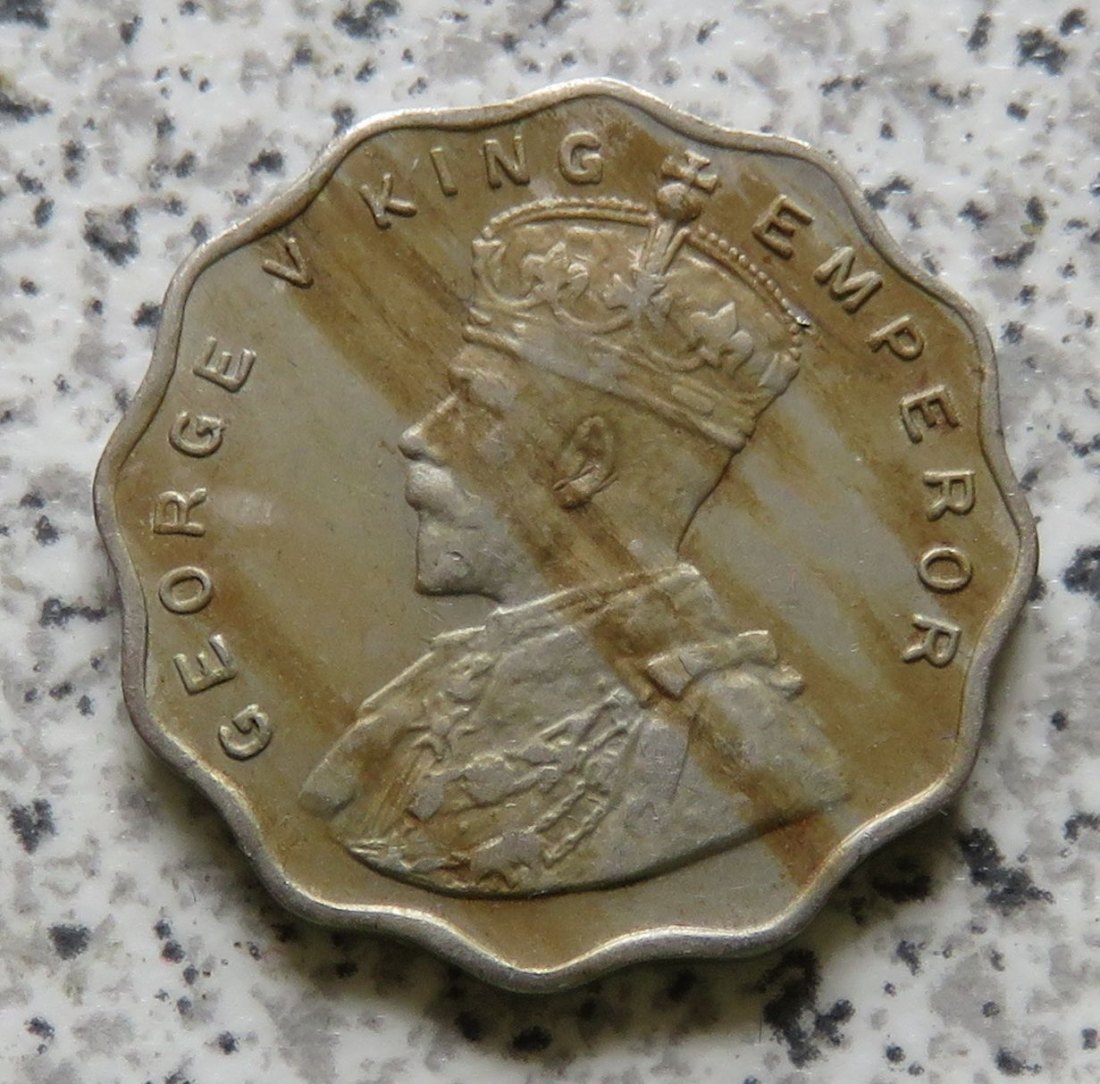  British Indien 1 Anna 1935   
