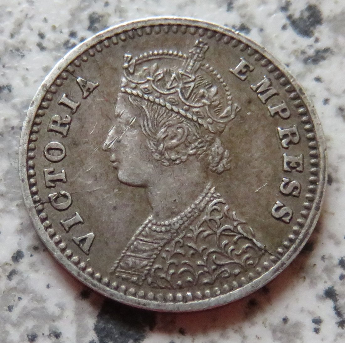  British Indien 2 Annas 1887   