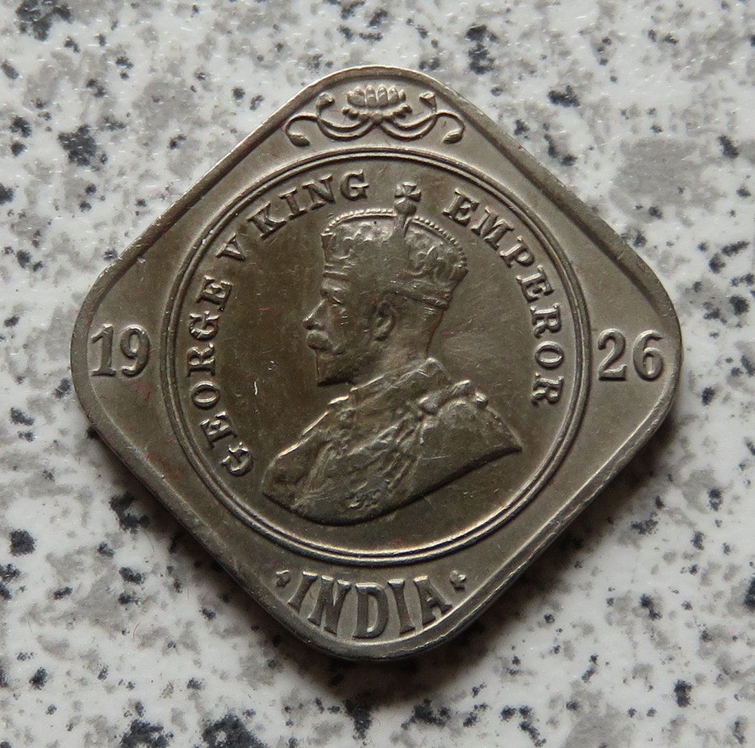  British Indien 2 Annas 1926   
