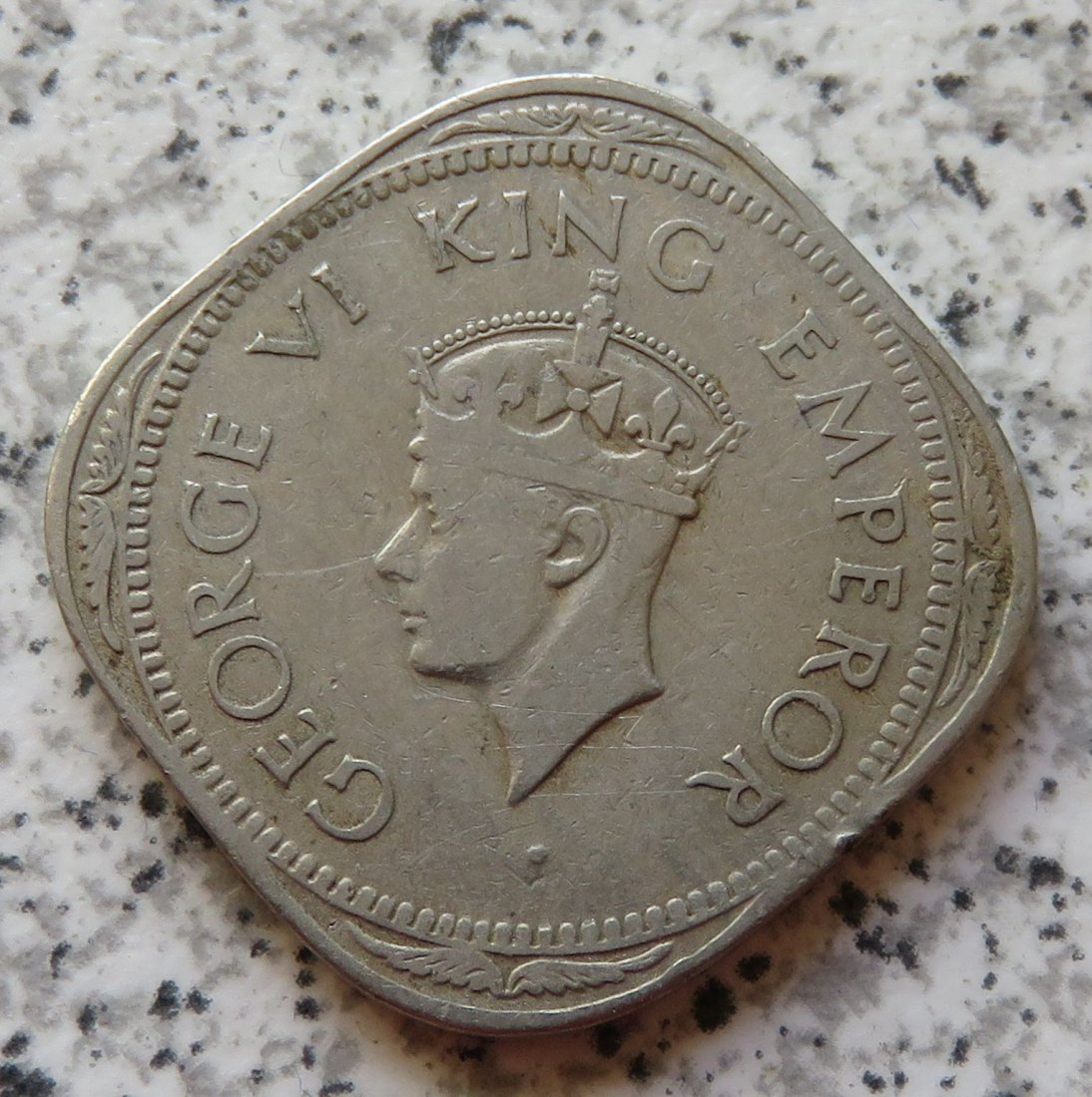  British Indien 2 Annas 1946   