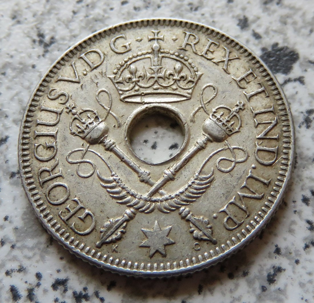  New Guinea 1 Shilling 1936   