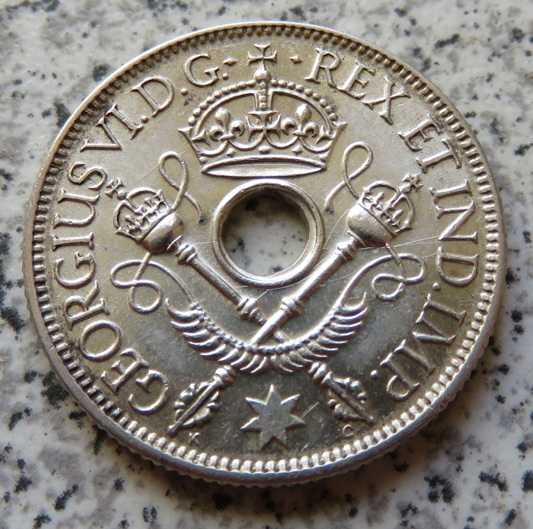  New Guinea 1 Shilling 1938   