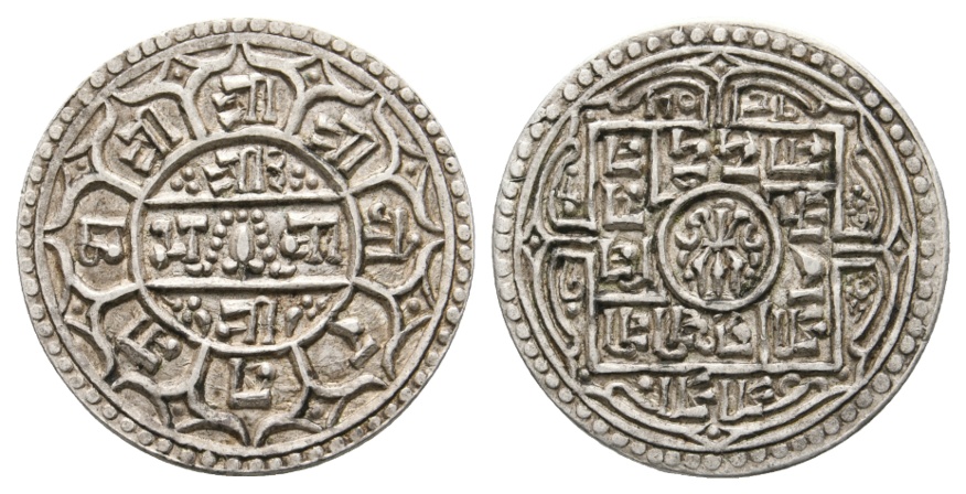  Ausland; Nepal; 1 Mohar   