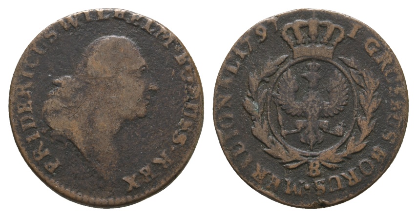  Altdeutschland; Kleinmünze 1797   