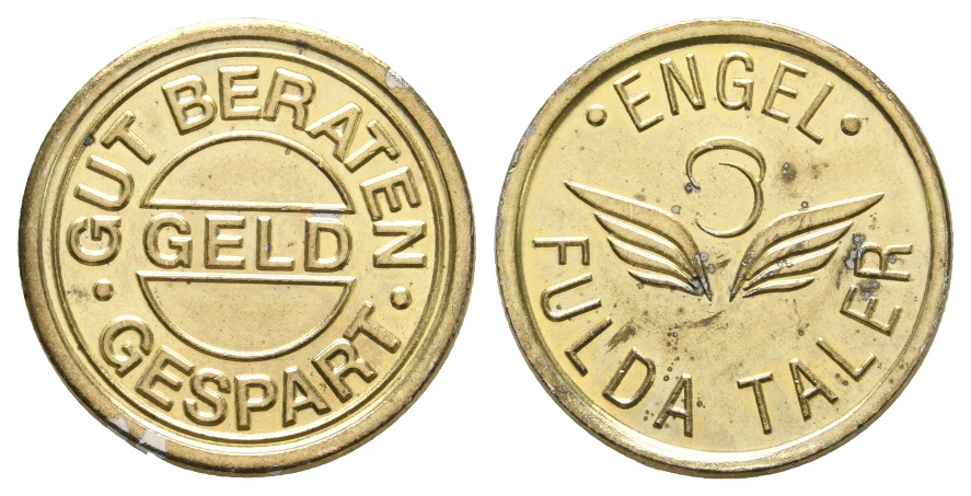  Apotheken Taler; Fulda; Engeltaler   