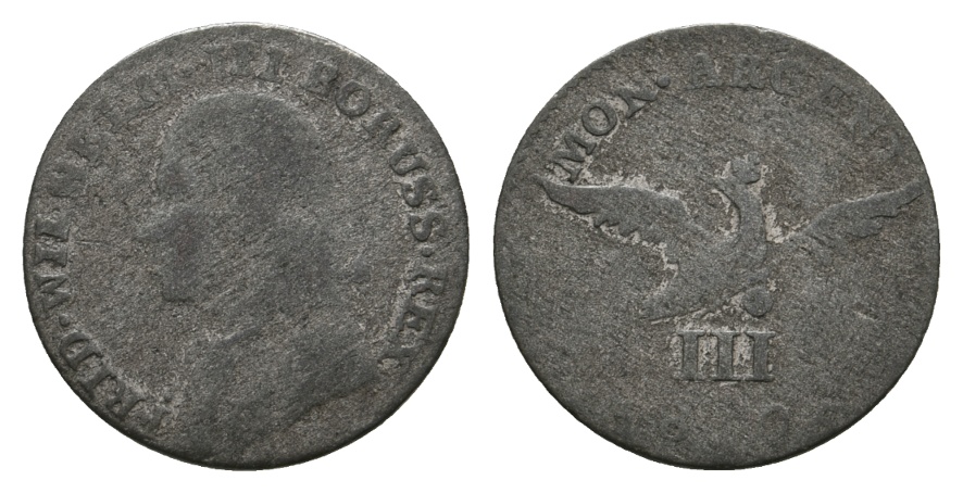  Altdeutschland; Kleinmünze 18?0   