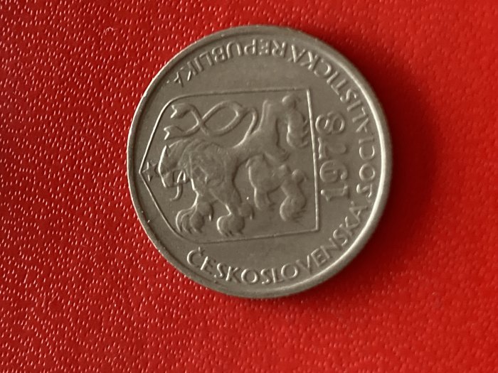  Münze Münzen Umlaufmünze Tschechoslowakei 50 Heller 1978   