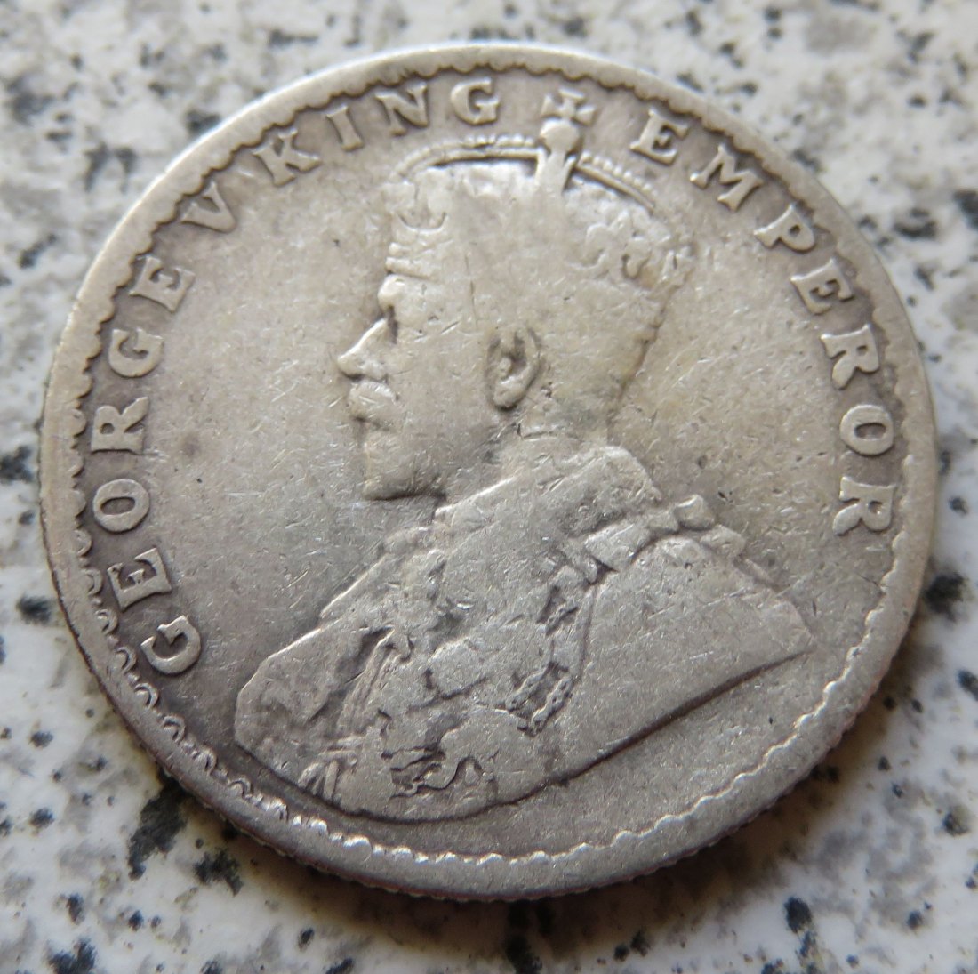  British Indien half Rupee 1925 / British Indien 1/2 Rupee 1925   