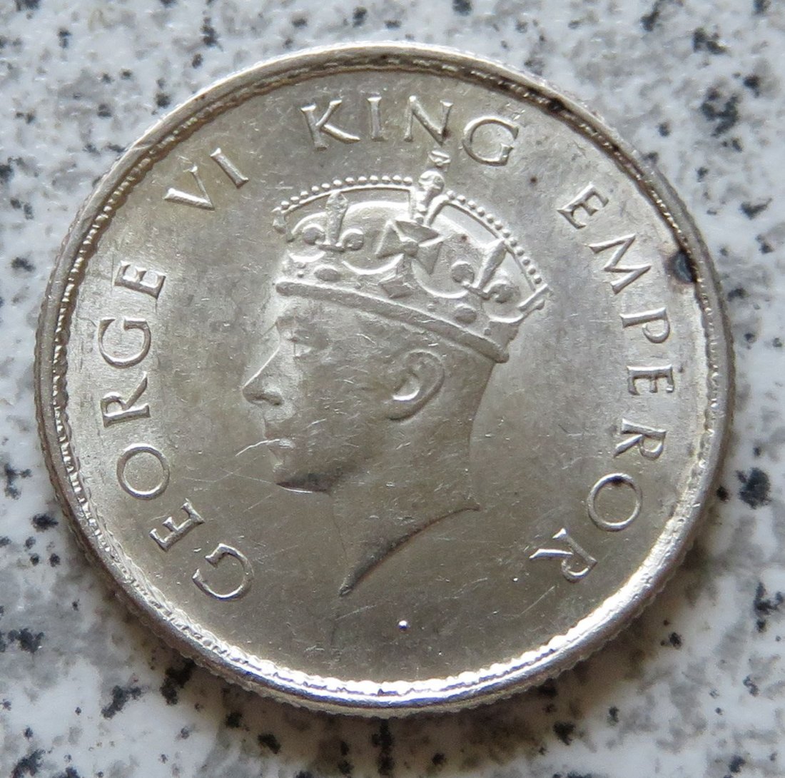  British Indien half Rupee 1939 / British Indien 1/2 Rupee 1939   