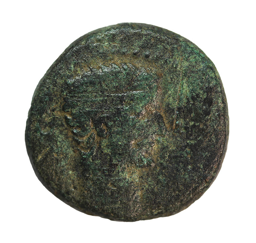  Tiberius 14-37 AD,Macedonia,Philipi ,AE 16, 3,93 g   