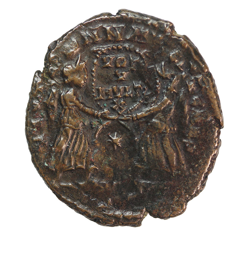  Magnentius 350-353AD,Trier,AE22, 4,43 g.   