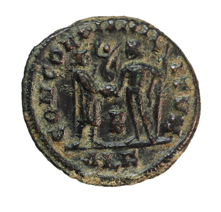  Severius II. 306-307 AD,AE 20, 3,34 g., RARE   