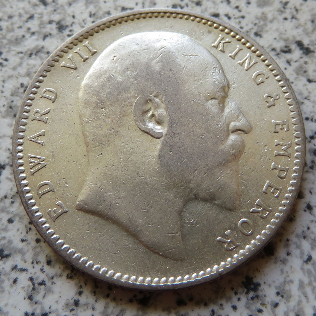  British Indien One Rupee 1910 / British Indien 1 Rupee 1910   