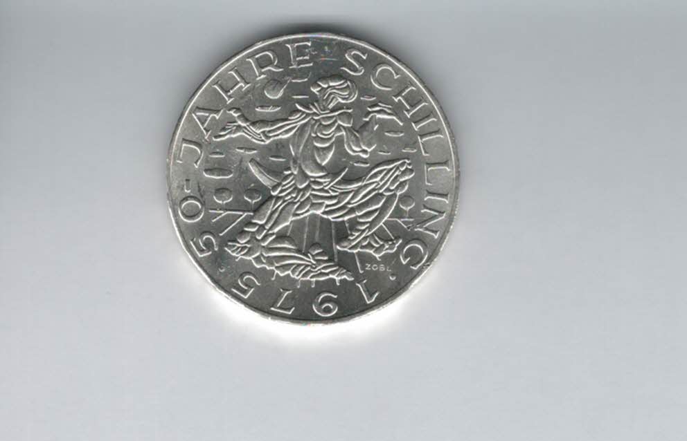  100 Schilling 1975 50 J. Schillingwährung silber 15,36g fein Österreich Spittalgold9800 (01914/4)   