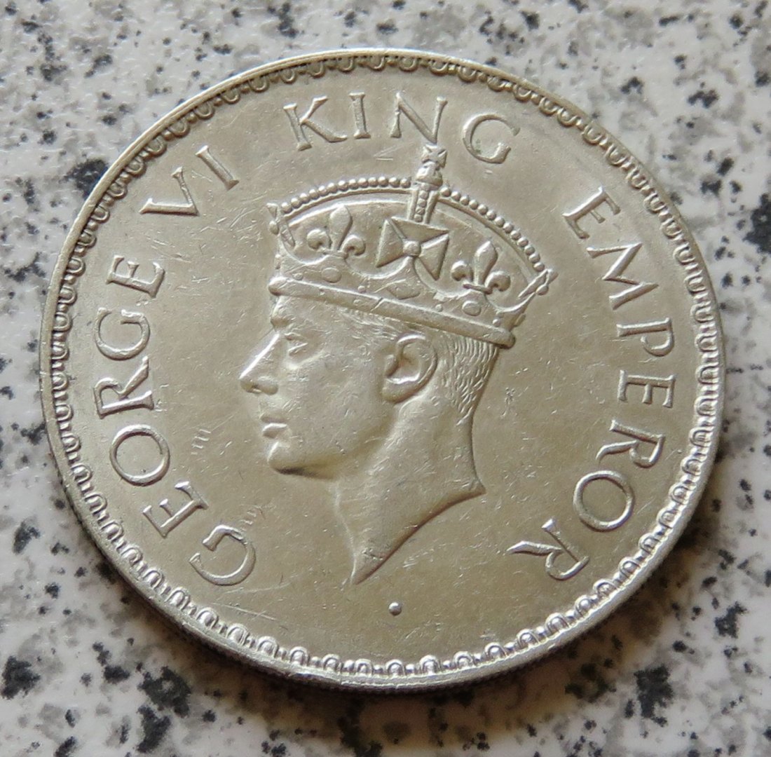  British Indien One Rupee 1940 / British Indien 1 Rupee 1940   