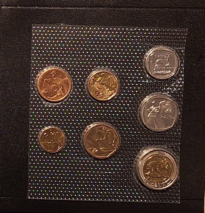  Südafrika 5ct.-5 Rand Prägejahr 2008 unzirkuliert   