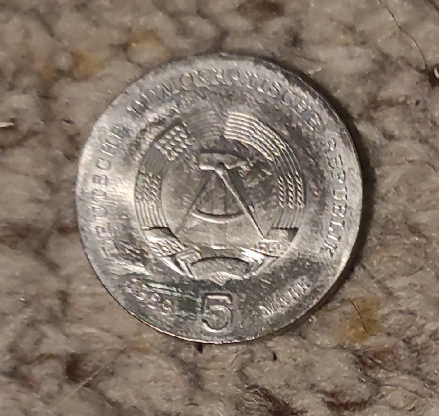  DDR 5 Mark 1969 Totestag Heinrich Hertz   