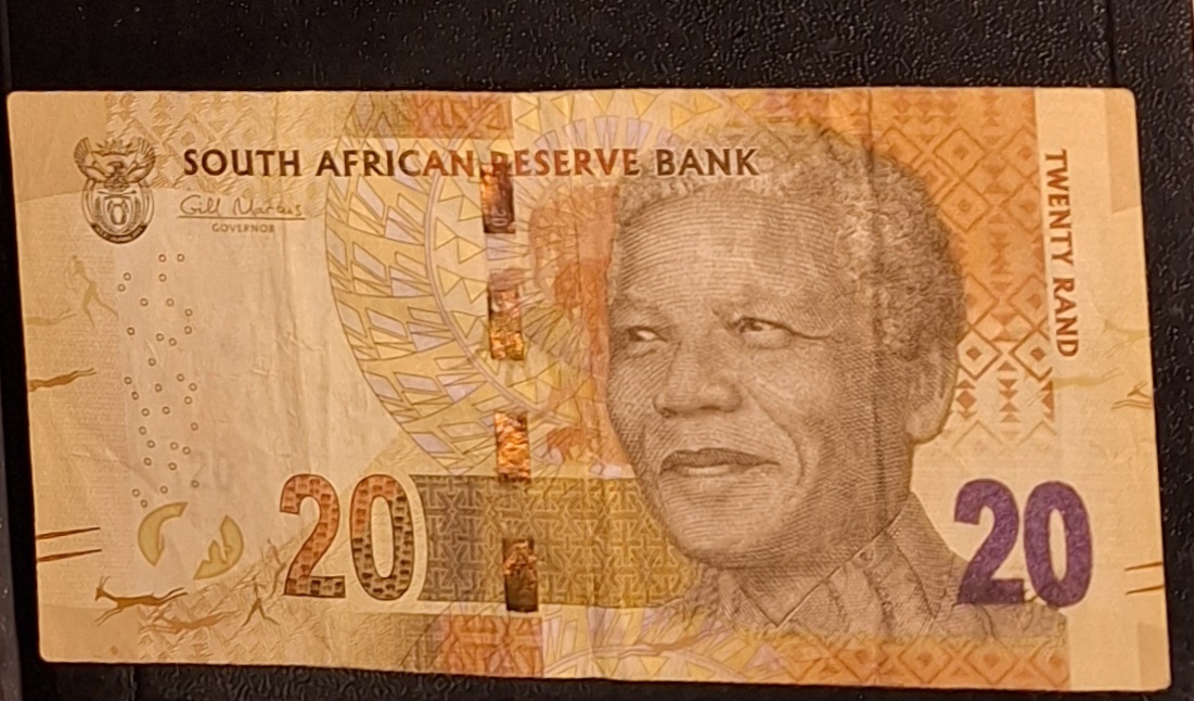  Südafrika 20 Rand (2012) Umlaufbanknote   