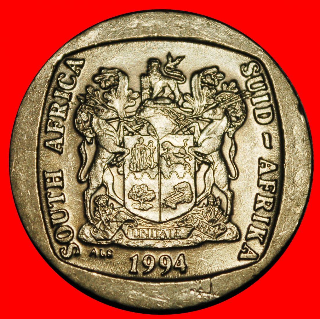  Ⰿ NELSON MANDELA (1918–2013): SOUTH AFRICA★5 RANDS 1994 PRESIDENCY 1994-1999★LOW START ★ NO RESERVE!   