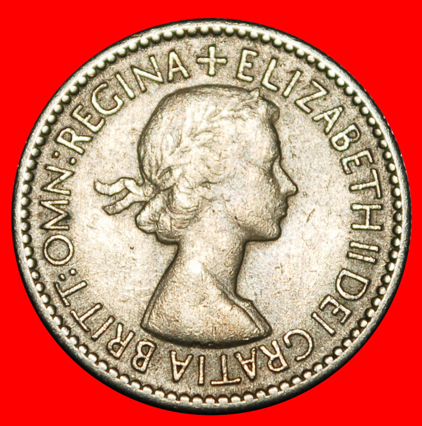  Ⰿ LAST TYPE (1953-1970): GREAT BRITAIN★ 6 PENCE 1953! ELIZABETH II 1953-2022★LOW START ★ NO RESERVE!   