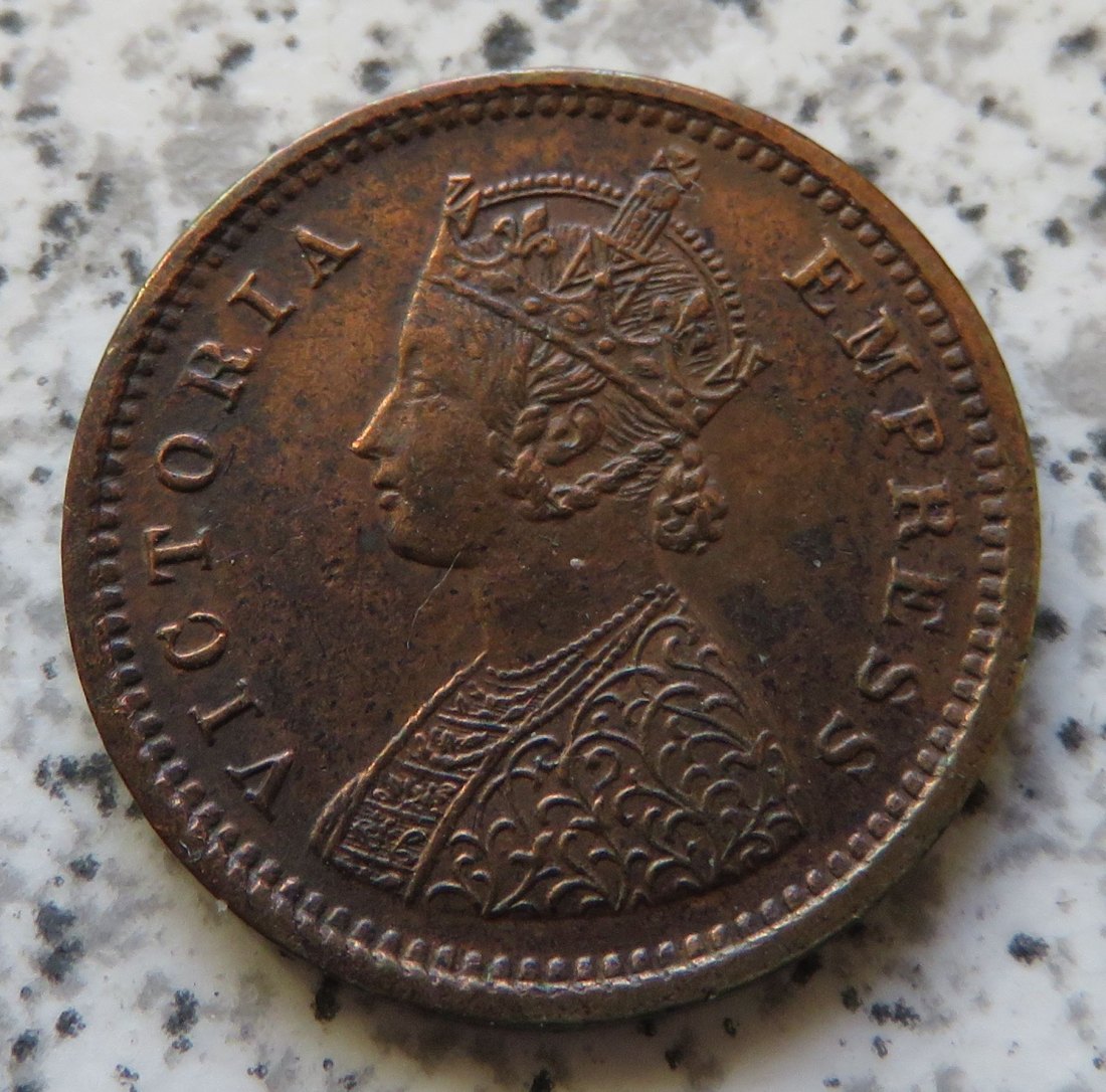  British Indien 1/12 Anna 1883   