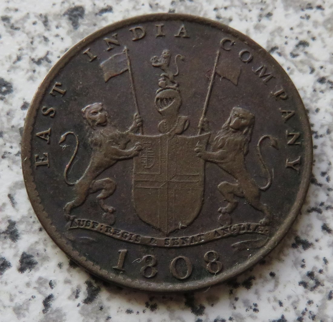  British Indien, East India Company X. Cash 1803, Madras   