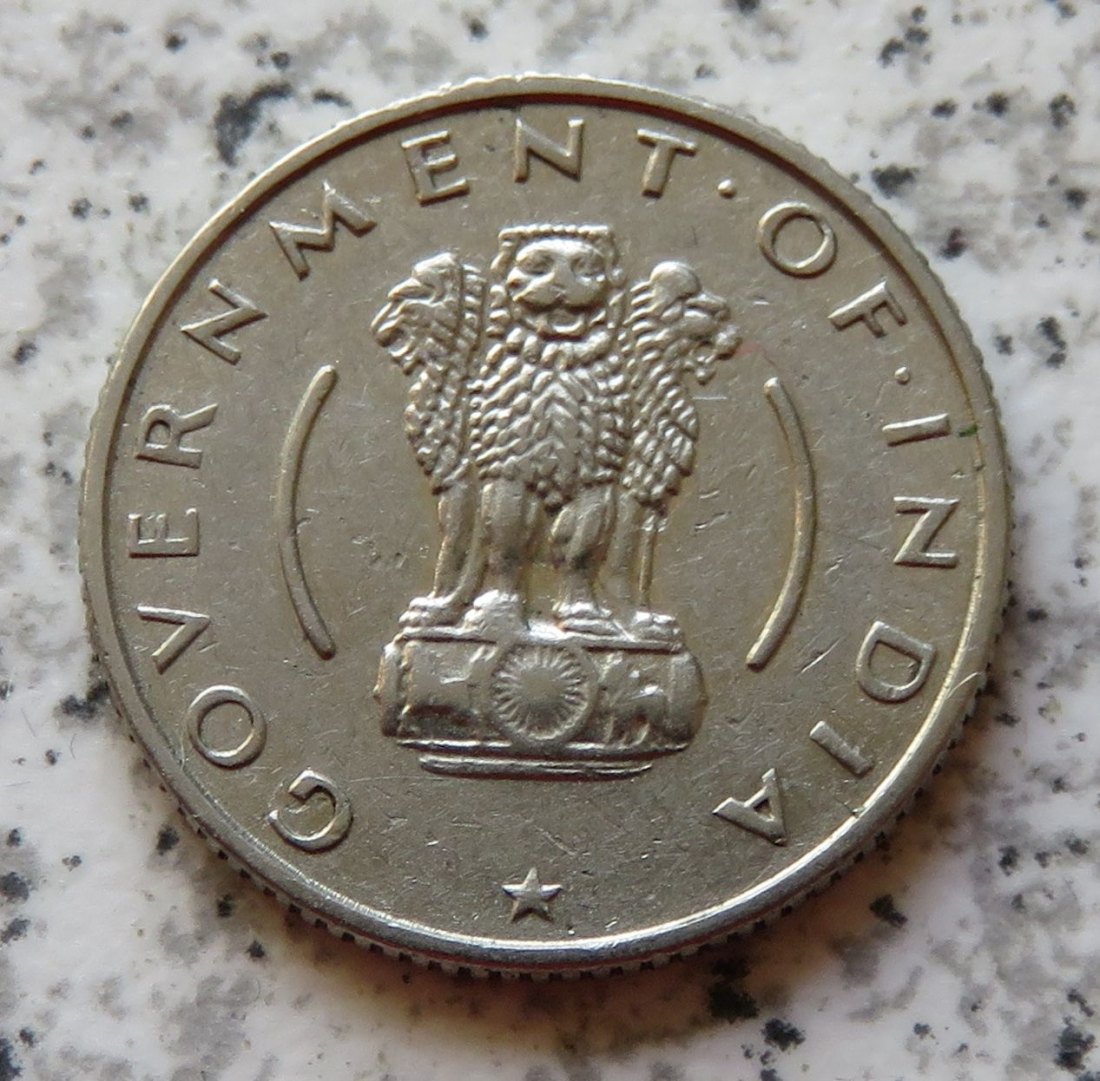  Indien 1/4 Rupee 1954   