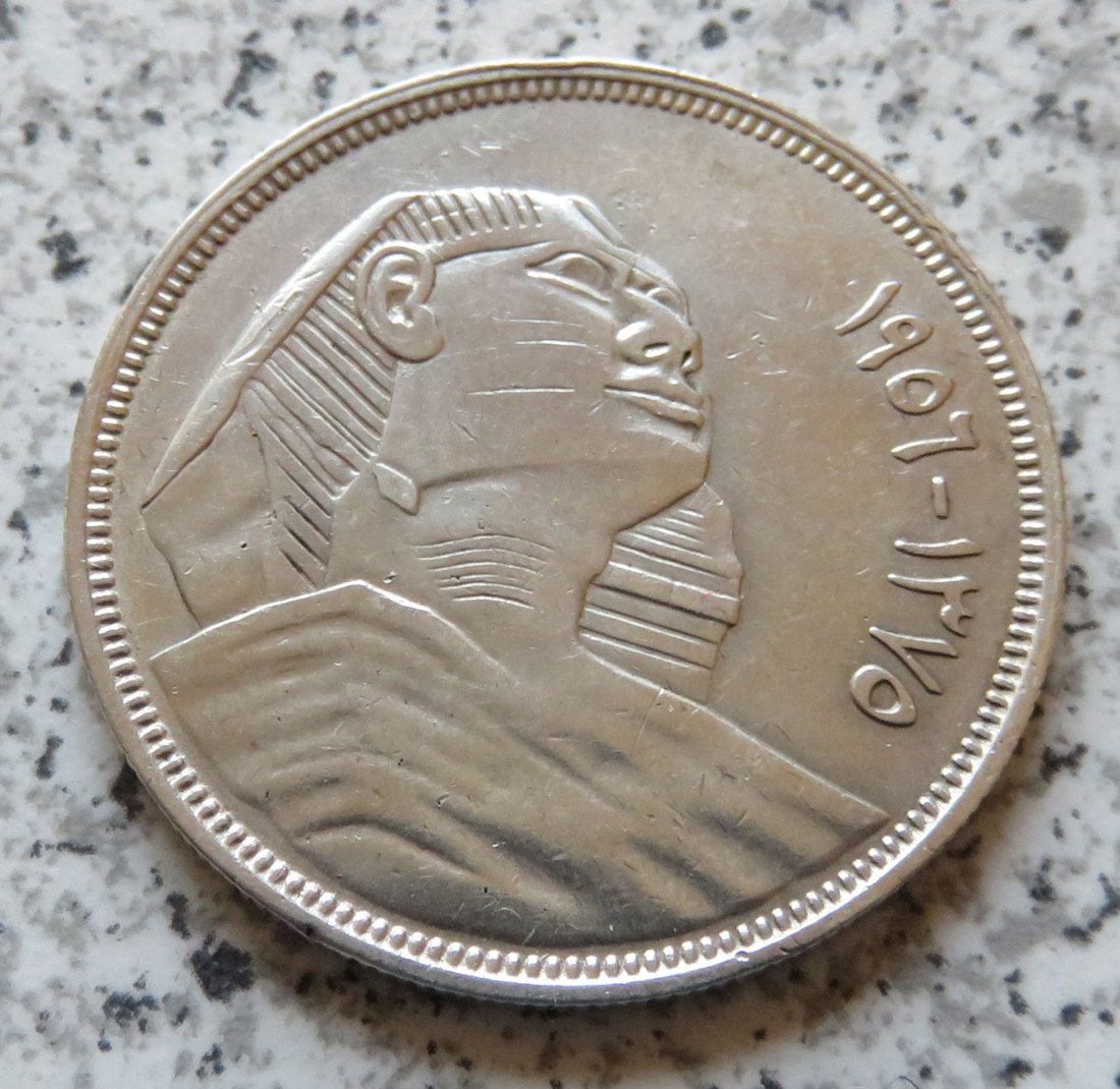  Ägypten 20 Piaster 1956   