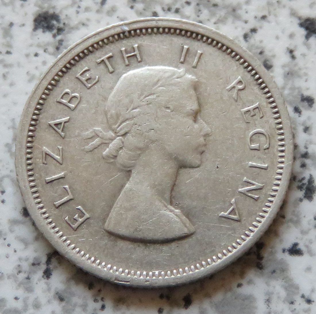  Südafrika 6 Pence 1960   