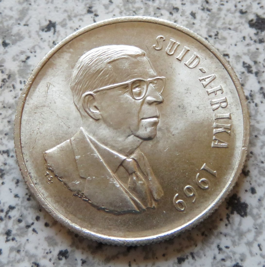  Südafrika 1 Rand 1969 (Suid-Akfrika 1 Rand 1969)   