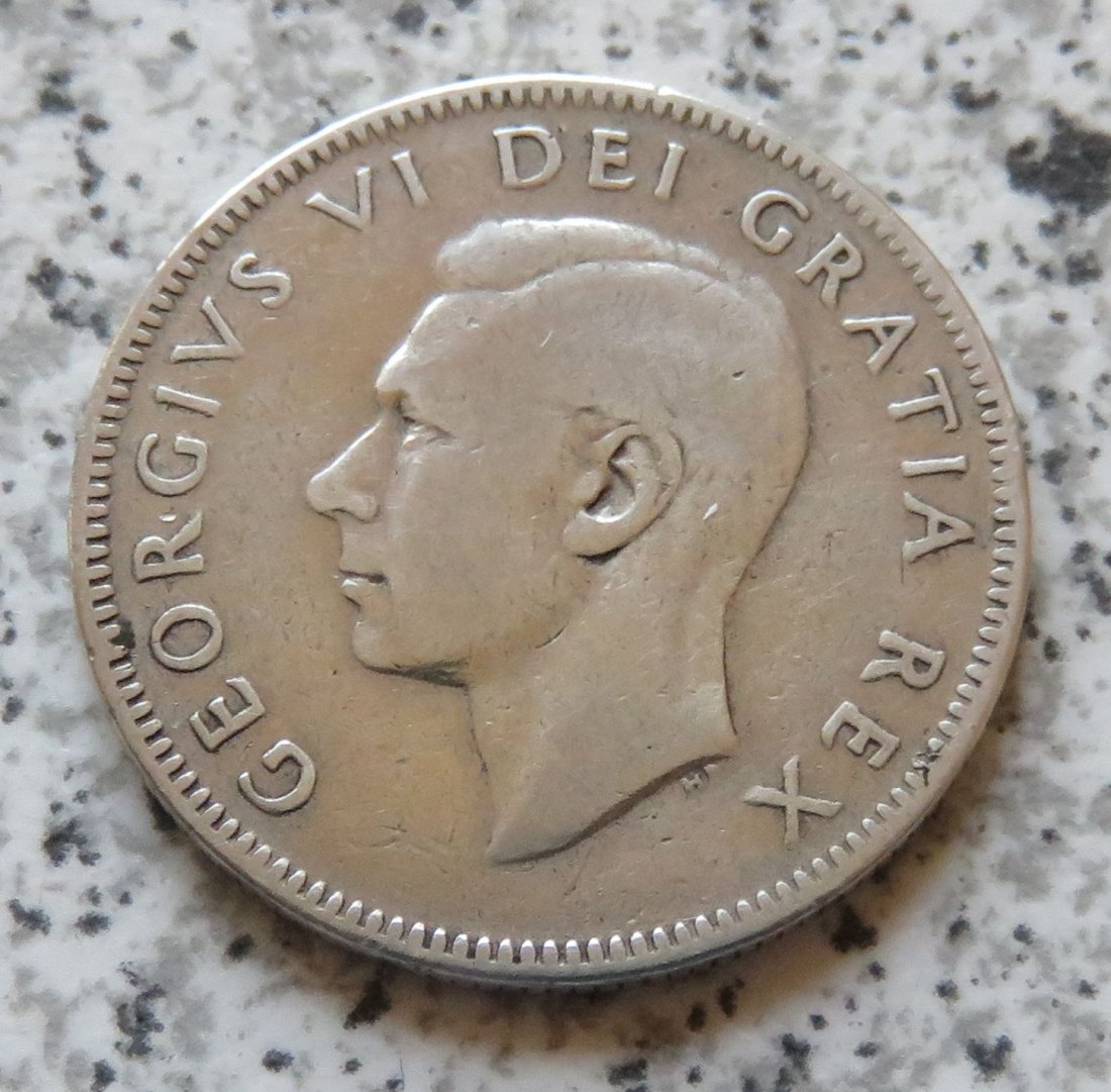  Canada 25 Cents 1949   