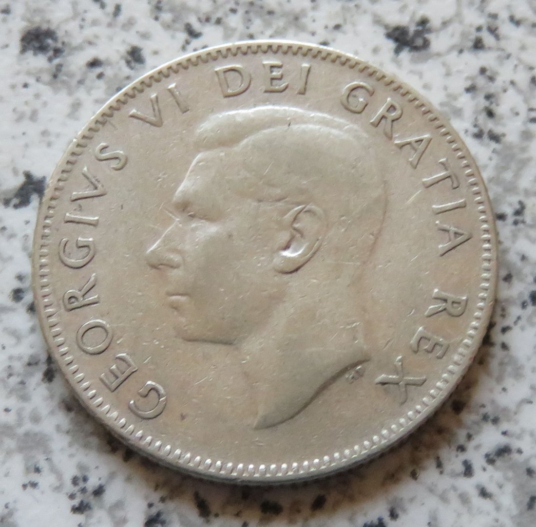  Canada 25 Cents 1952   