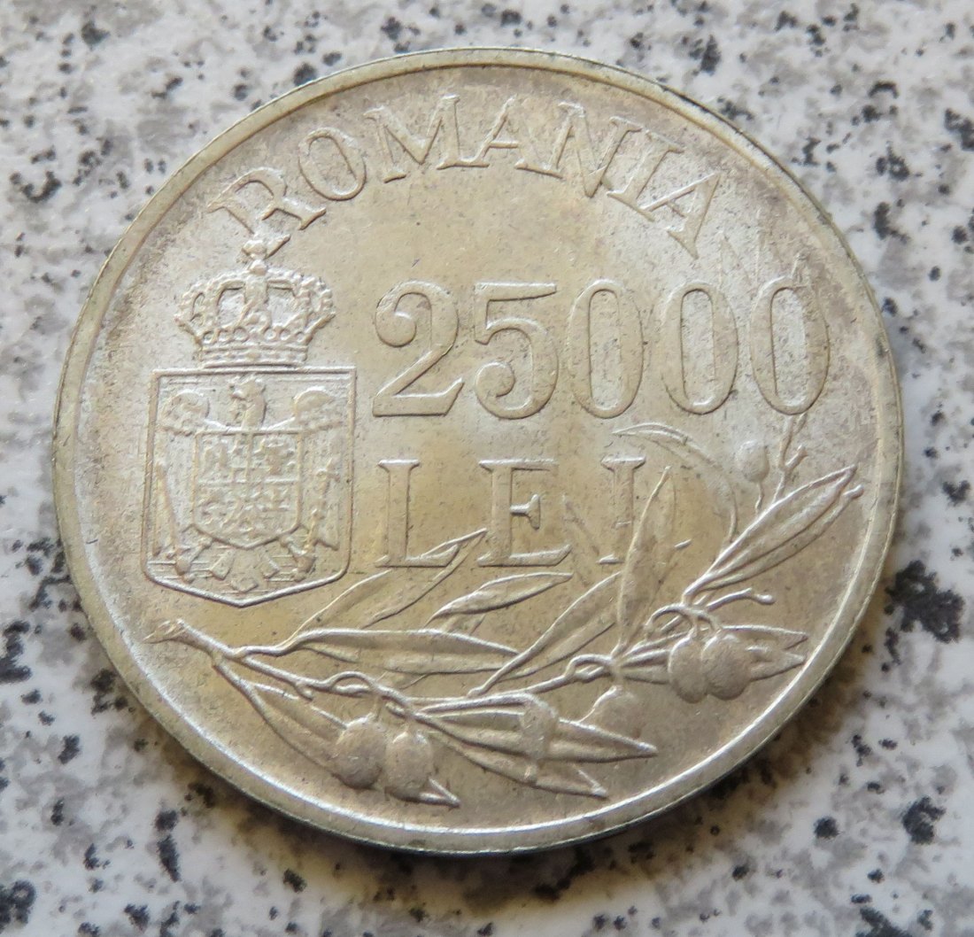  Rumänien 25000 Lei 1946   