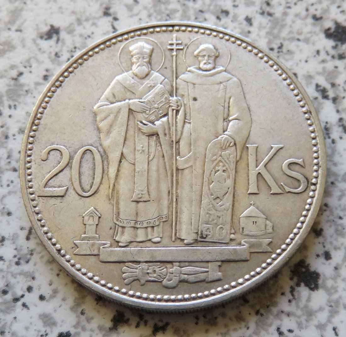  Slowakei 20 Korun 1941   